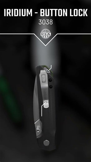 Iridium - Button Lock - 3038