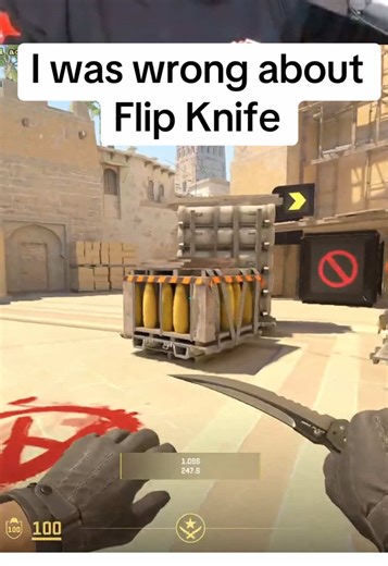 I bought a flip knife after this #counterstrike #cs2 #flipknife #movment #buff