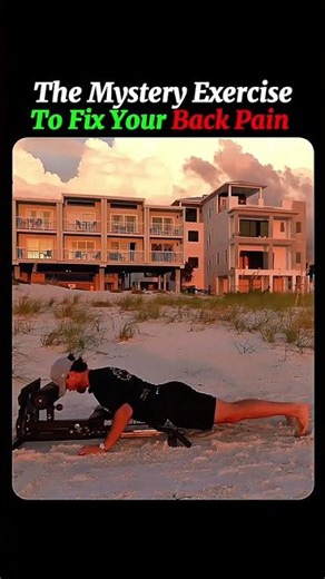 This mystery exercise can fix your lower back pain (Must try) #backpain #shorts ‪@lowbackability‬