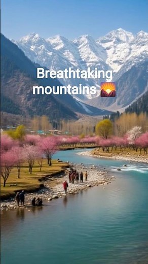 Majestic Mountain Valleys 🌄 | Nature’s Breathtaking Beauty