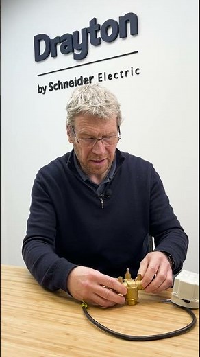 Did you know you can replace the head of Drayton motorised valves without draining down the system?
