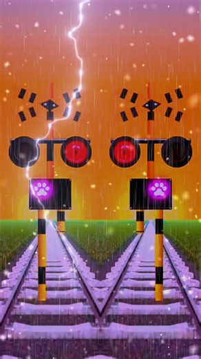 railroad crossing 🚸#railroadcrossing #levelcrossing #animation #funny #fun #railroad #viralshort
