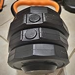5-in-1 Adjustable Dumbbell Set, 33/44/66/88lbs Free Weights Set with Connector, Used as Kettlebells, Barbell, Push up Stand, Standard 1" Plates, Fitness Exercises for Home Gym Suitable Women/Men