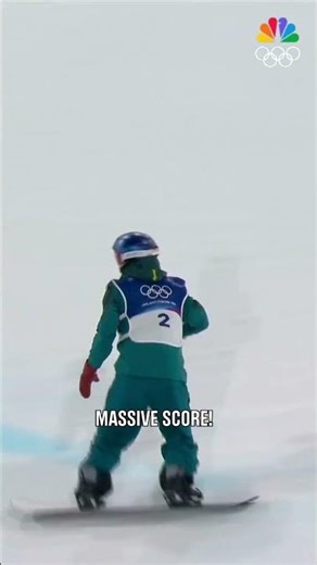 Scotty James achieves the highest score of the day in snowboard men's halfpipe qualifiers!