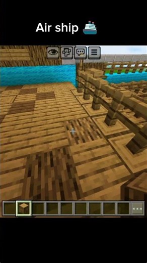 Air ship #minecraft #shorts #mincraftbuild #mincraftbedrock #mincraftbuilding