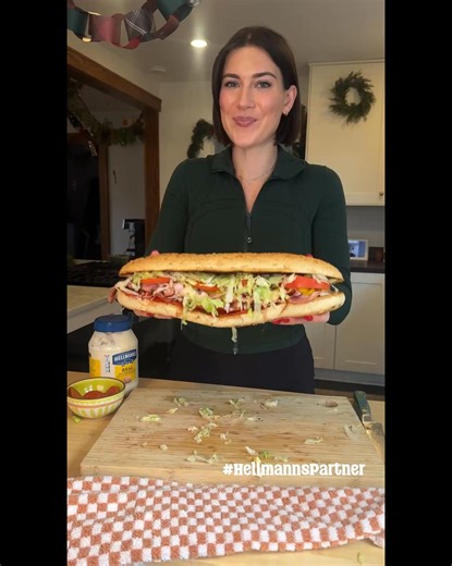 Toasted Italian sub time! Hellmann’s makes it melty & unreal. Grab it at Walmart! | Walmart