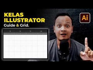 Tutorial Basic Illustrator Pemula | Cara Menggunakan Guide dan Grid