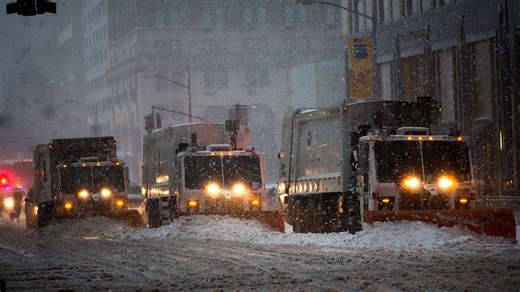 Syracuse’s record snowfall comes of up short of many Northeast cities