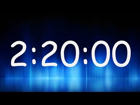 2 Hours 20 Minutes Timer / Countdown from 2h 20min