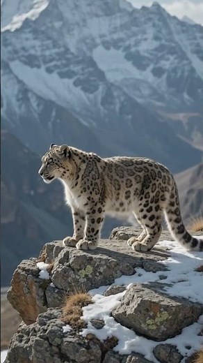 The Snow Leopard: Ghost of the Mountains 🐆 | Wildlife Facts