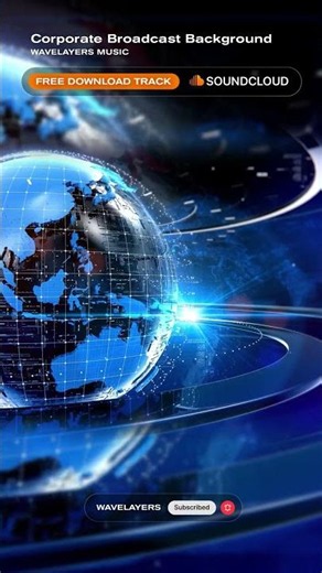 Corporate Broadcast Background (Free Music For Your News Channel)