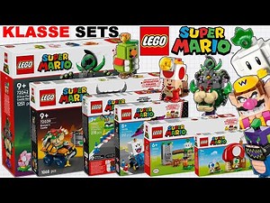 XXL Mario Wonder SET, CAPTAIN Toad and WARIO in the LEGO Super Mario Summer 2025 wave | Mario #lego