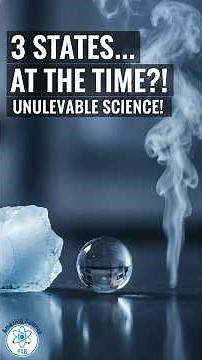 💧 Water Can Exist in 3 States at the Same Time — Unbelievable Science! | Amazing Science – PXB