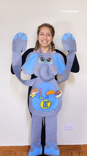 🐘 Titere Elefante | Vocal "E" * Molde listo para imprimir * Imágenes fonema E Solicita la promoción al 912 484 153 Material Exclusivo Miss Mayara Síguenos en Instagram: https://www.instagram.com/mamigisglei Tiktok : https://www.tiktok.com/@mamigisglei #titereinteractivo #marioneta #titere #cancióninfantil #vocales #vocale #estimulacióndelenguaje #aprendojugando #musicainfantil | Mami GisGlei