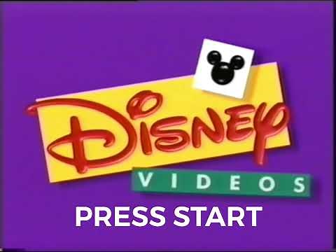 Disney Videos the Video Game UK 1995 Opening Logos