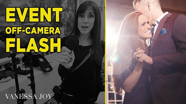 Off Camera Flash Photography for Wedding Receptions