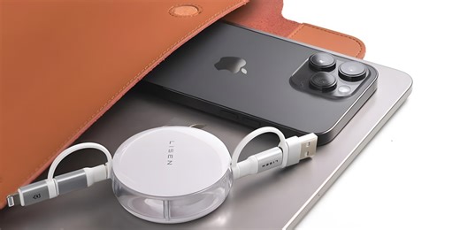 This versatile cable retracts and works with USB-A, Type-C, and Lightning at $8 (Reg. $18)