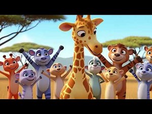 🦒 Gigi the Gentle Giraffe | Kids Poem | Giraffe Story for Children