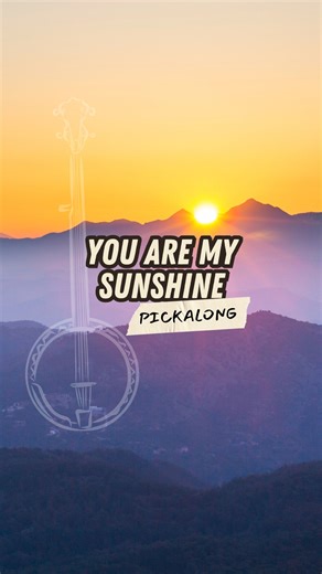 This is a must-know song around the pickin' & family circles, so grab you a seat and pick along with me! Access the full "You Are My Sunshine- Pickalong" lesson at BanjoBenClark.com #youaremysunshine #banjolesson #banjoben #onlinebanjolesson #bluegrass | Banjo Ben