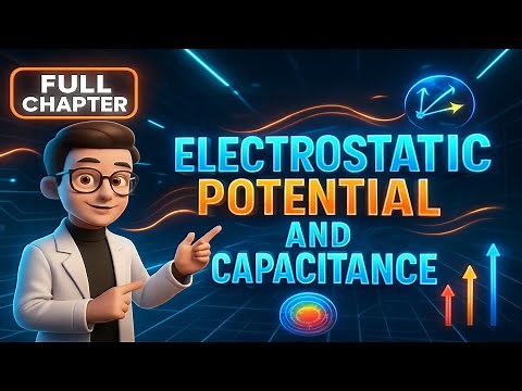 Electrostatic potential and capacitance || 3D animated | Class 12th full chapter | Physics chapter 2