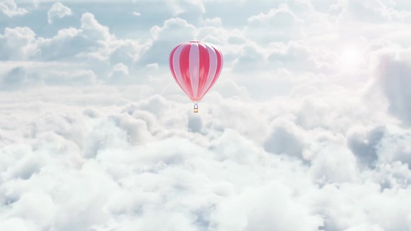 Air Balloon Animation Breakdown in Blender
