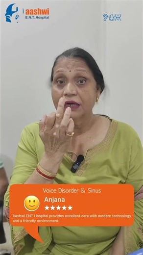From Struggles to Strength: Patient’s Journey with Voice Disorder & Sinus Treatment