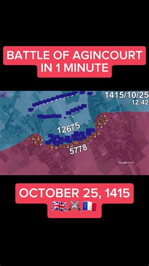 The Battle of Agincourt was a decisive battle in the Hundred Years' War between England and France that took place on October 25, 1415. The English, led by King Henry V, were outnumbered by the French, but they won the battle due to their superior tactics and the use of longbows. The French army was composed of heavily armored knights, while the English army was made up of archers and men-at-arms. The English army was weakened by the siege at Harfleur and had marched over 200 miles, and many amo