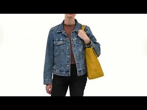 Frye Melissa Patchwork Zip Shopper SKU: 9810670