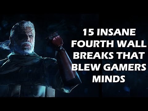 15 Insane Fourth Wall Breaks That BLEW Gamers Minds