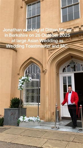 Jonathan was delighted to have worked on 26/10/2025 as Wedding MC and Toastmaster at this superb Berkshire #weddingvenue … #asianwedding #muslimwedding #bengaliwedding #bengaligirl #bengalibride #pakistanibride | Jonathan Ian Waterman
