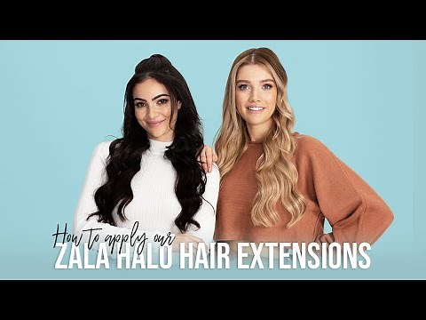 How to Put in Halo Extensions by ZALA Hair