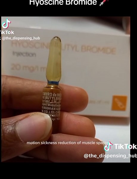 Hyoscine Bromide Injection: Uses and Side Effects