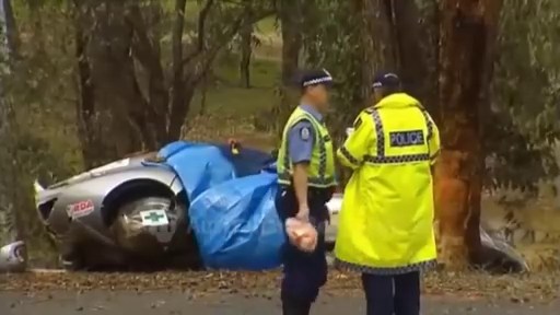 Peter Brock's Fatal Crash @ Targa West Rally 2006 (Aftermath)