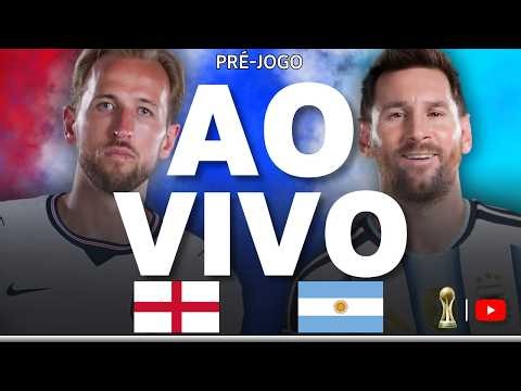 ENGLAND VS ARGENTINA PRE-MATCH | 2026 WORLD CUP | LIONEL MESSI | LIVE MATCH ON CAZE TV