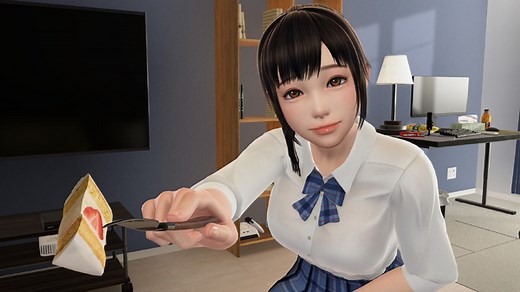 VR美少女ゼロ距離恋愛シム『VRな彼女』Steamで配信開始。思うがままの彼女はあなたのすぐそばに | Game*Spark - 国内・海外ゲーム情報サイト