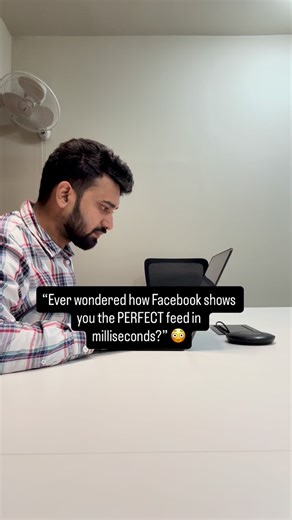 TechWithCP on Instagram: "When you open Facebook, it’s NOT randomly showing posts 👇 Here’s how Facebook Feed REALLY works 👨‍💻⬇️ 🔹 Post Creation When someone posts, it’s stored in Facebook’s Post Service (distributed databases). 🔹 Fan-out Strategy Facebook uses Hybrid Feed Generation: • Fan-out on write → Posts pushed to followers’ feeds (celebs, pages) • Fan-out on read → Feed generated when you open the app (normal users) 🔹 Candidate Generation Facebook collects 1000+ possible posts for y