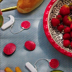 Picnic vibes with our berry design cover! 🍓 As one of our most requested design covers, this fun and beautiful cover is available for all audio processors. | MED-EL