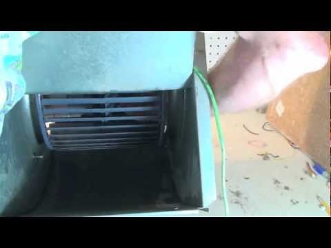 Blower and heat exchanger cleaning