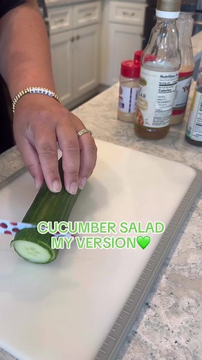 Delicious Cucumber Salad Recipe - My Version 💚