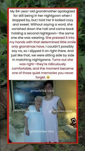 🛏️💖 THE NIGHTGOWN SHE WOULDN’T LET ME LEAVE WITHOUT