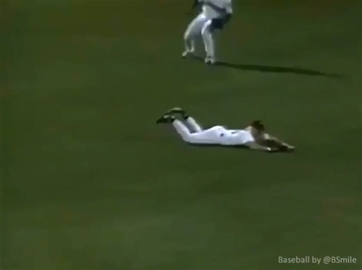 Today In 1994: Texas #Rangers CF Rusty Greer makes a great diving catch in the 9th inning vs. the California #Angels to help preserve Kenny Rogers perfect game! #MLB #Baseball #History #AllForTX | Baseball by BSmile