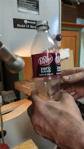 How to cut a plastic bottle in half