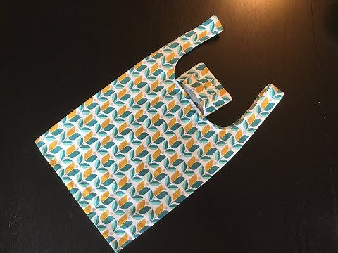 Make a Foldable Tote Bag | Easy Pattern & Step-by-Step Guide