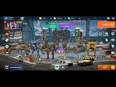 War robots Christmas event has started