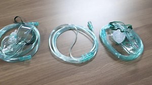 Medical Grade PVC Nebulizer Oxygen Mask Kit with Mouthpiece and Oxygen Tube