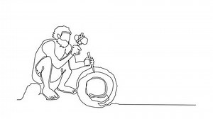 Animated Self Drawing Continuous Line Draw Stock Footage Video (100% Royalty-free) 3569965859 | Shutterstock