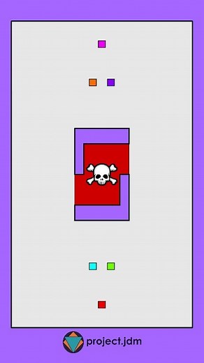 project.jdm on Instagram: "bouncing square deathmatch featuring 2 new contestants . . . . . #polyrhythm #rhythm #animation #trippyart #trippy #satisfying #music #musictheory #mathematics #art #artist #artwork #sound #sounds #entertainment #deathmatch"