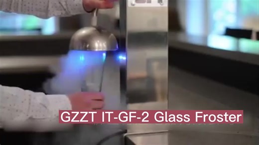 Glass Chiller Co2 Instant Rapid Fast Co2 Glass Froster Chiller Cooler Freezer for Beer Wine Whiskey Cocktail Champagne Martini