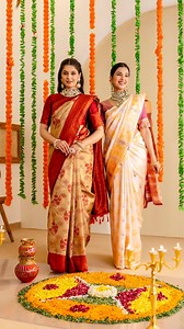 This Onam, drape traditional off white saree from our #TyohaarWaliSaree collection 🌸 A saree that carries the purity of tradition, the glow of prosperity, and the joy of celebrations. ✨ SKU: 4668s Onam Ashamsakal ! Onam Saree, Sudathi, TyohaarWaliSaree, Festive Saree, Onam, Onam Celebration, Kasavu, Kerela Onam Saree | Sudathi
