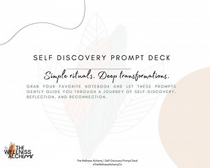 Self-discovery Journal Prompts 12-week Guided Inner Work Deck (printable PDF) - Etsy Canada